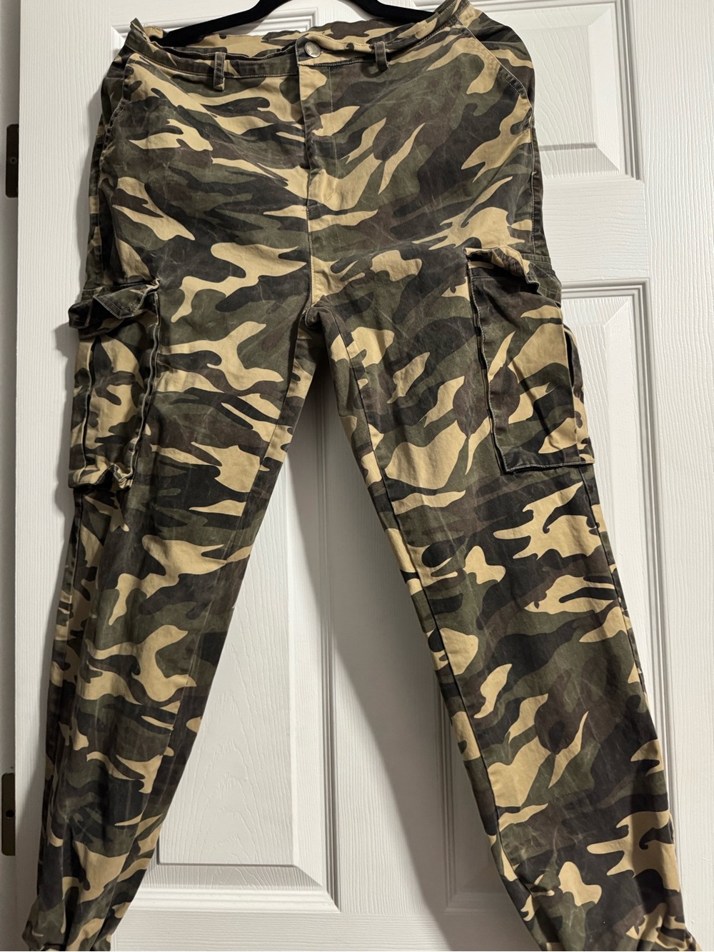 Camouflage Cargo Pants – Green & Tan Utility Style